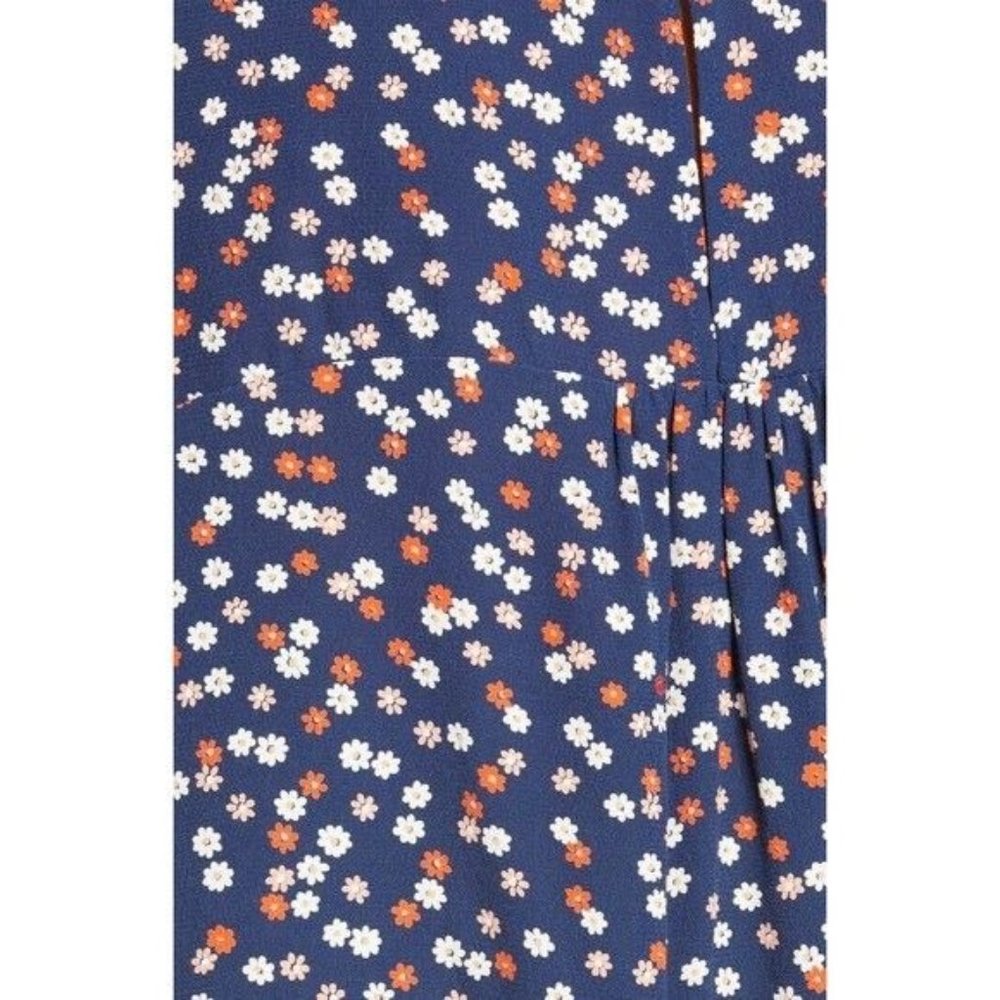 MADEWELL High Low Rhyme Top In Baby Floral Bengali Size X-Small - Picture 6 of 14